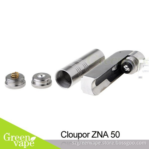 New Cloupor ZNA 50 Mod 50Watt Variable Wattage 18650 Mod Box Mod